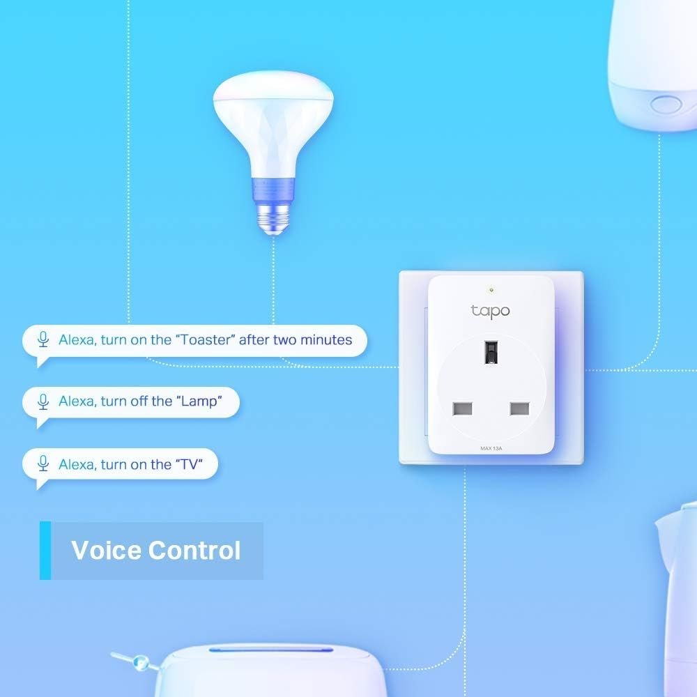 Tapo P100 Smart Plug, Wi-Fi Plug, App Remote Control, Alexa Plug, Voice Control with Alexa & Google, Away Mode, Scheduling & Timer, Device Sharing, Easy Quick Set Up, Multiple Safety s - Image 7