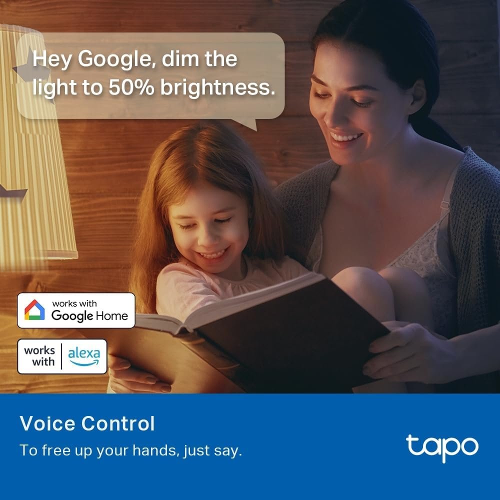 Tapo L530E Smart Bulb, E27 Multicolour Alexa Light Bulb, 8.3W (60W), Dimmable, Schedule & Timer, Away Mode, Energy Saving, Voice Control Alexa & Google, App Remote Control - Image 7