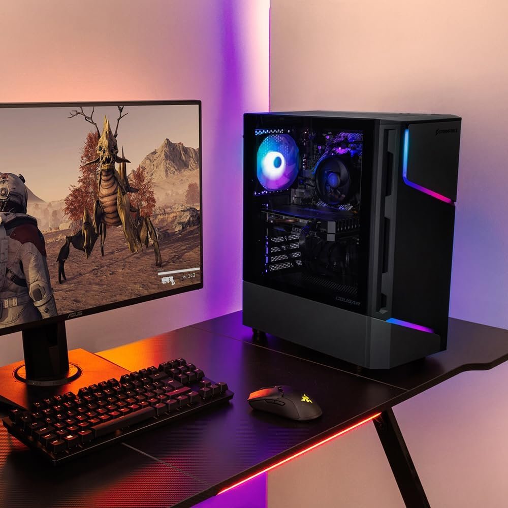Stormforce Onyx Gaming PC – NVIDIA GeForce RTX 4060 Ti 8GB, Intel Core i5-13400F, 1TB SSD, 16GB RAM, WiFi 5, Windows 11, COUGAR MX360 ARGB Case (Amazon Exclusive) - Image 6