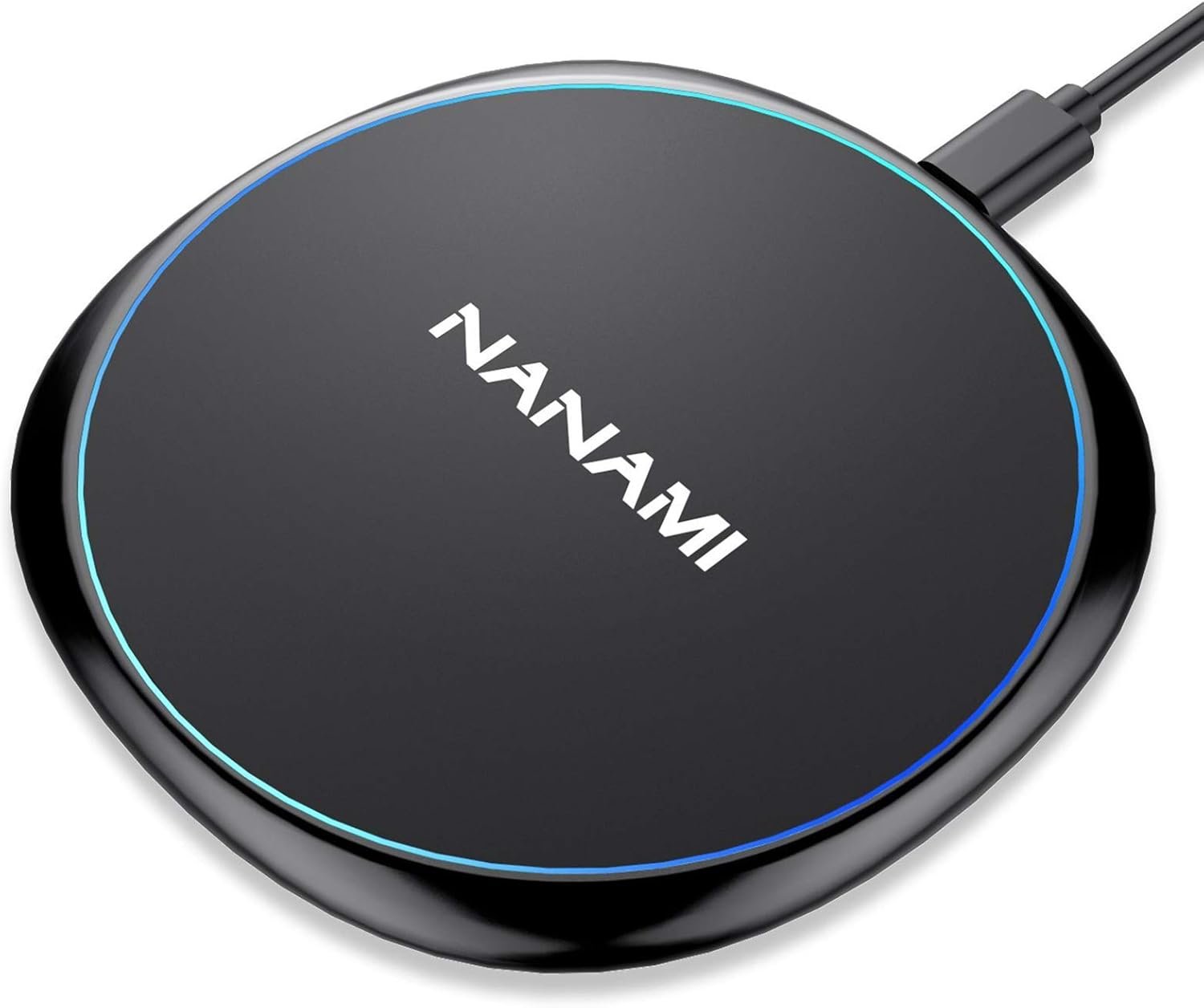 NANAMI Wireless Charger for iPhone and Samsung - Wireless Charging Pad Qi-Certified 10W Max for iPhone 16 15 14 13 12 SE2 11 Xs XR X New Airpods and Galaxy S25 Ultra S25+ S24 FE S23 S22 S21 S20 S10 S9 - Image 2